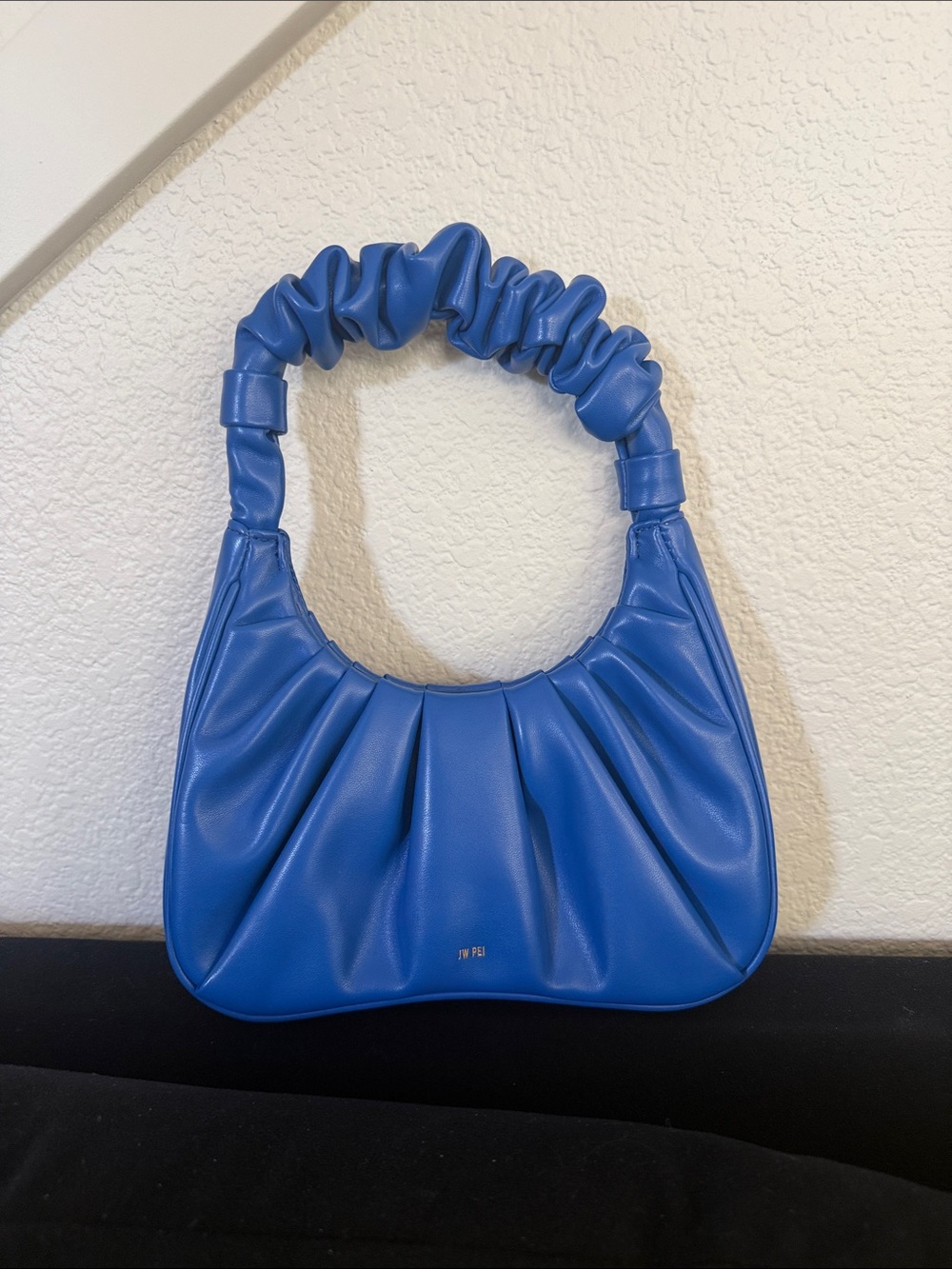 JW PEI Gabbi Ruched Hobo Bag in Classic Blue